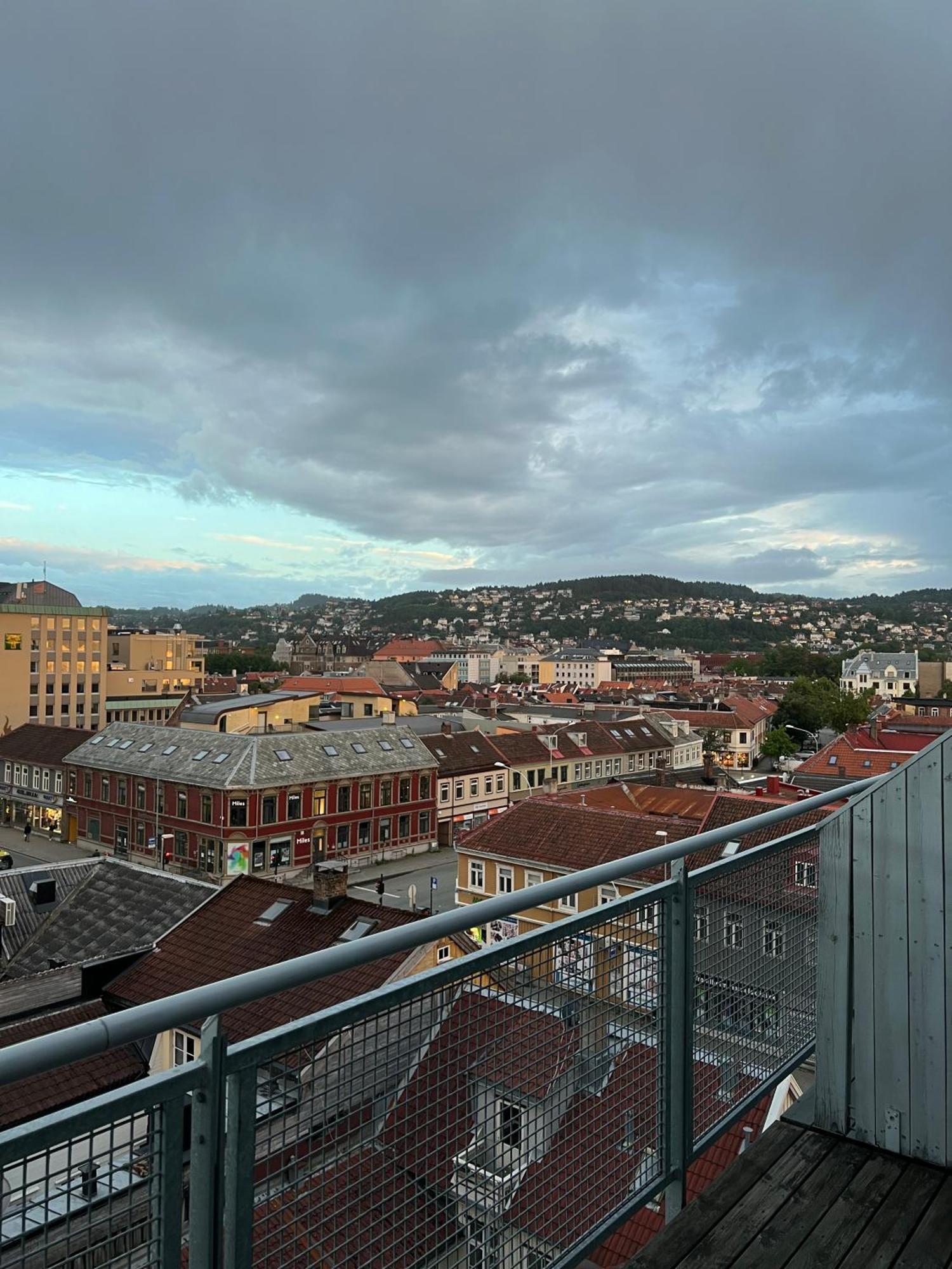 Penthouse In Trondheim City Centre Apartamento Exterior foto